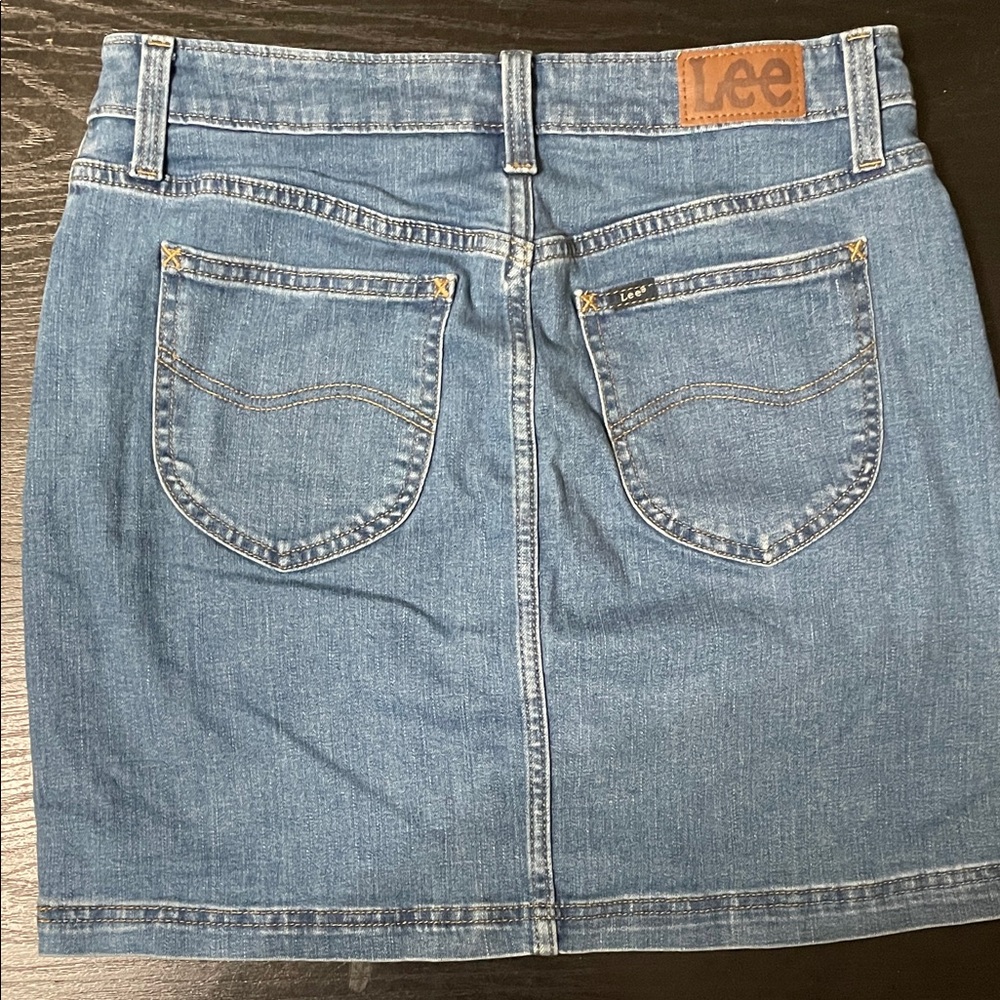 Lee Women's Classic Blue Mini Skirt